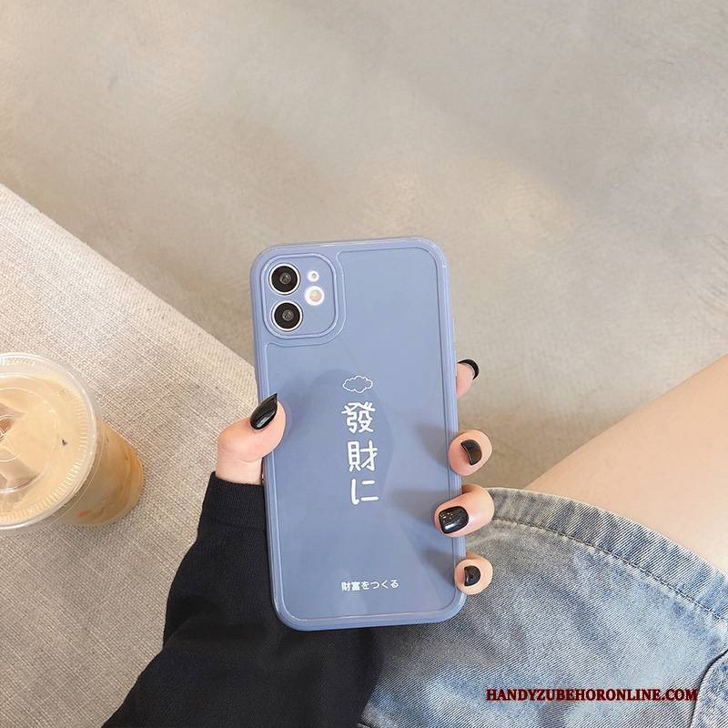 Hülle iPhone 12 Mini Silikon Blau Handyhüllen, Case iPhone 12 Mini Taschen Reichtum