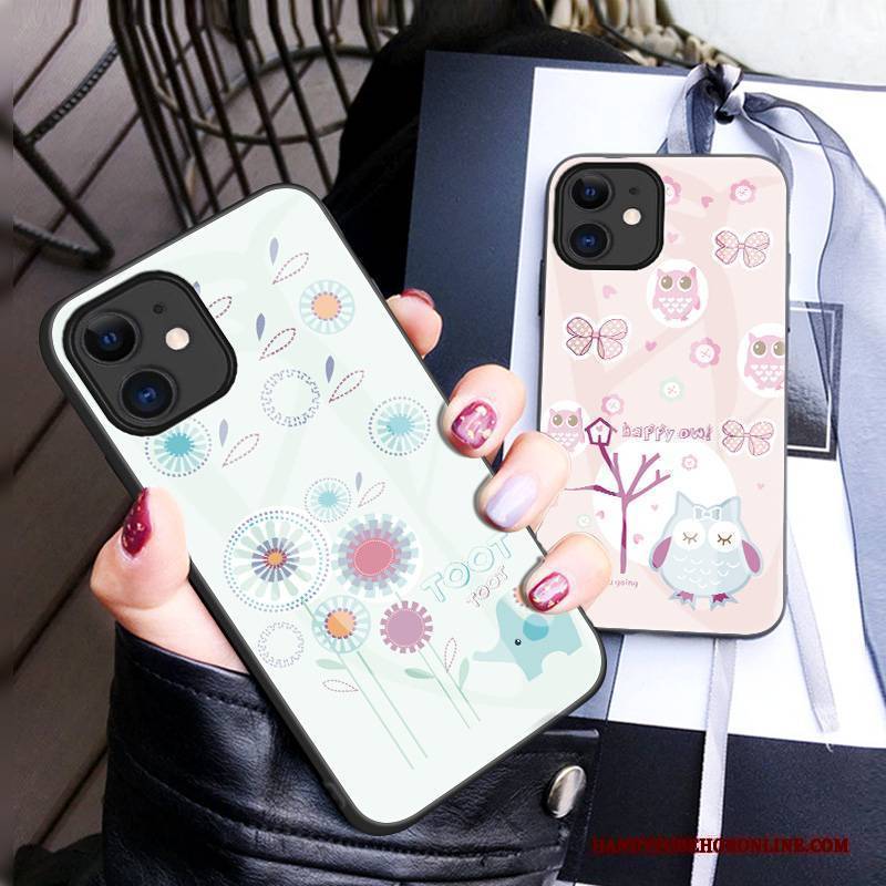 Hülle iPhone 12 Mini Taschen Persönlichkeit Löwenzahn, Case iPhone 12 Mini Schutz Nette Mini