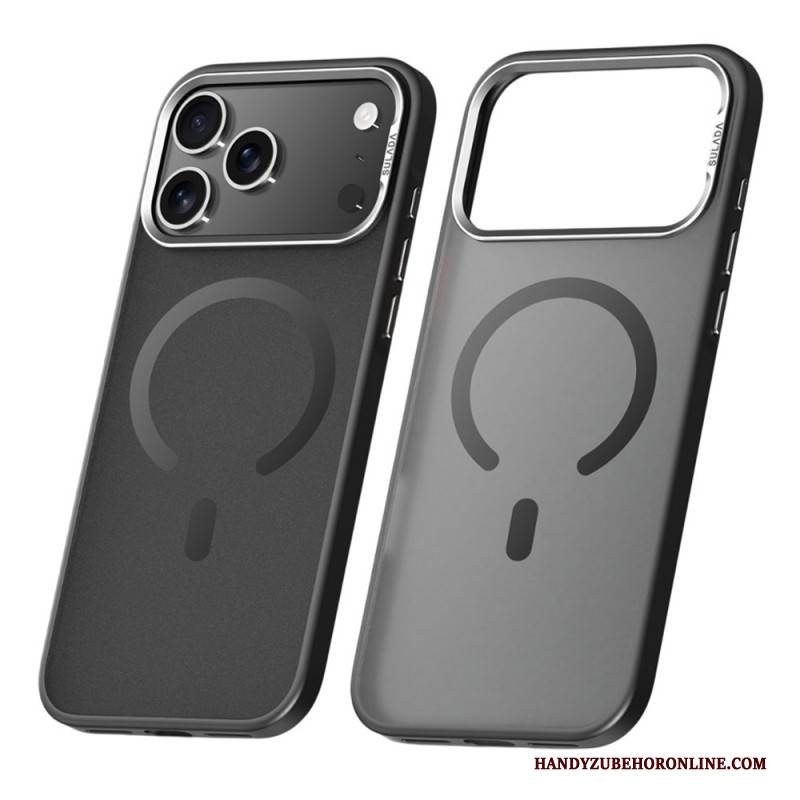 Hülle iPhone 17 Pro Handyhülle Magsafe-kompatibel Halbtransparent