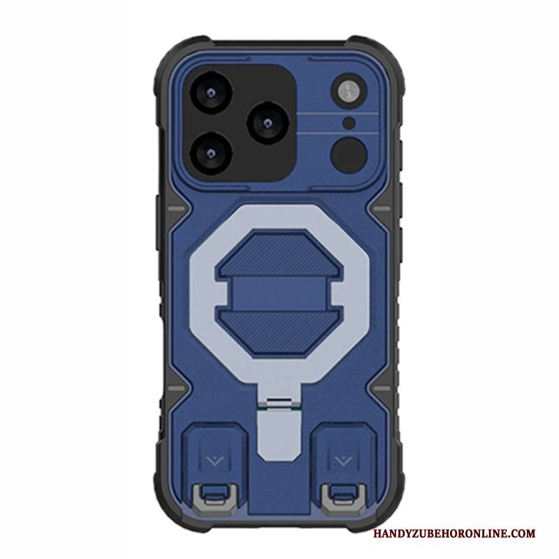 Hülle iPhone 17 Pro Max Handyhülle Magsafe-kompatible Halterung Mit Handschlaufe