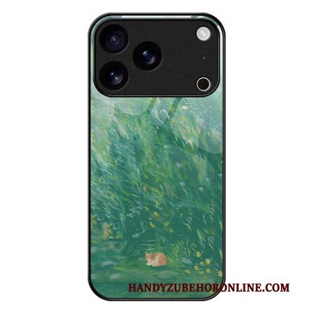 Hülle iPhone 17 Pro Max Handyhülle Sicherheitsglas Mit Katzenmotiv