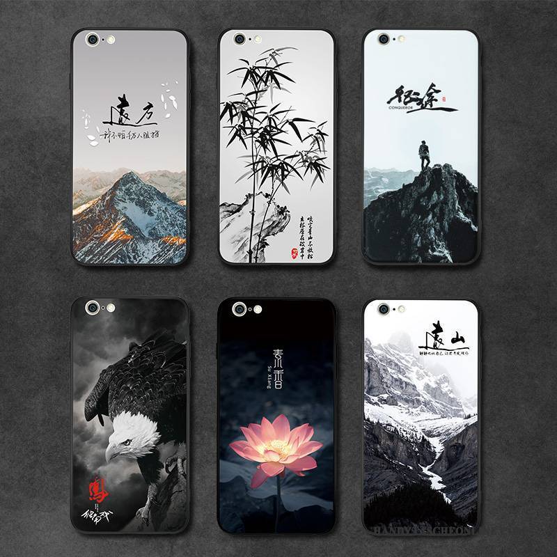 Hülle iPhone 6/6s Plus Farbe Anti-sturz Handyhüllen, Case iPhone 6/6s Plus Weiche Trend Persönlichkeit