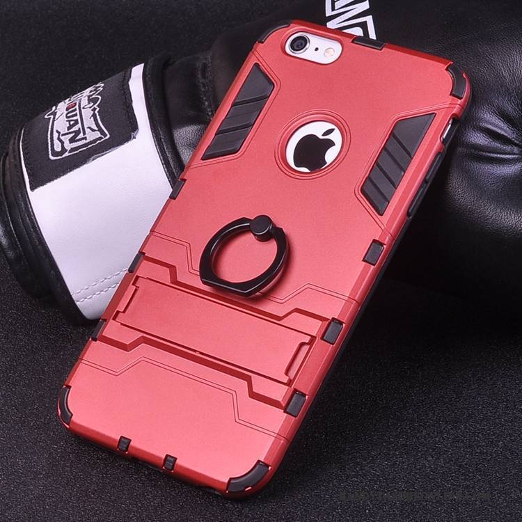 Hülle iPhone 6/6s Plus Kreativ Anti-sturz Schwer, Case iPhone 6/6s Plus Schutz Ring Schnalle