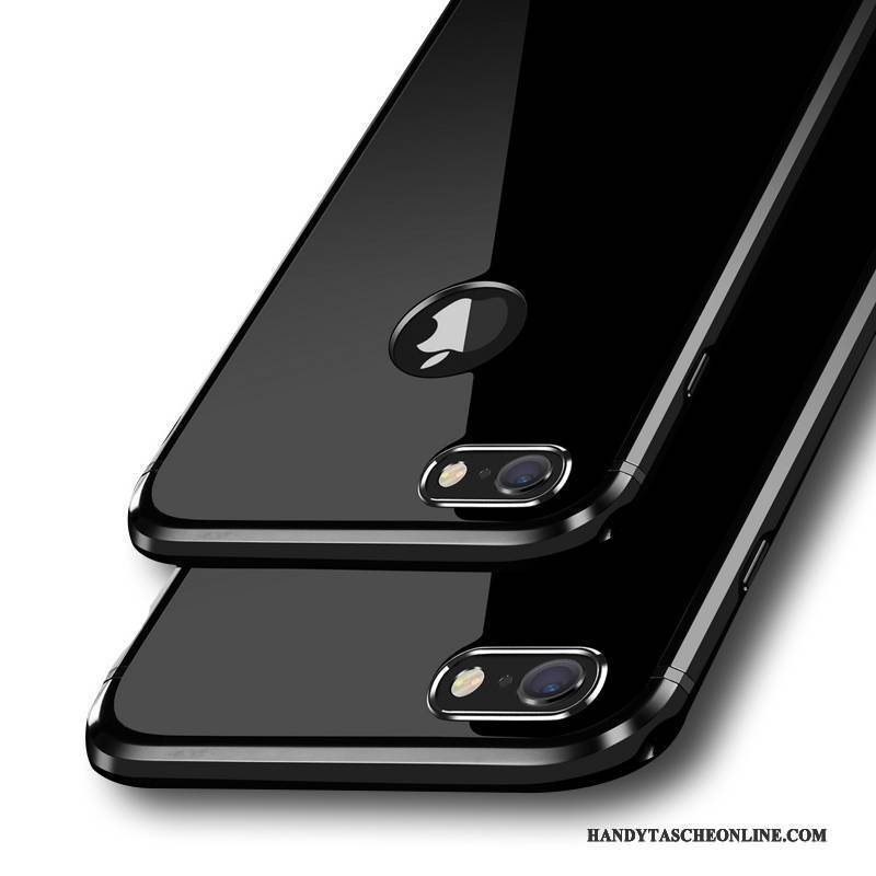 Hülle iPhone 6/6s Plus Metall Trend Schwarz, Case iPhone 6/6s Plus Luxus Neu Handyhüllen