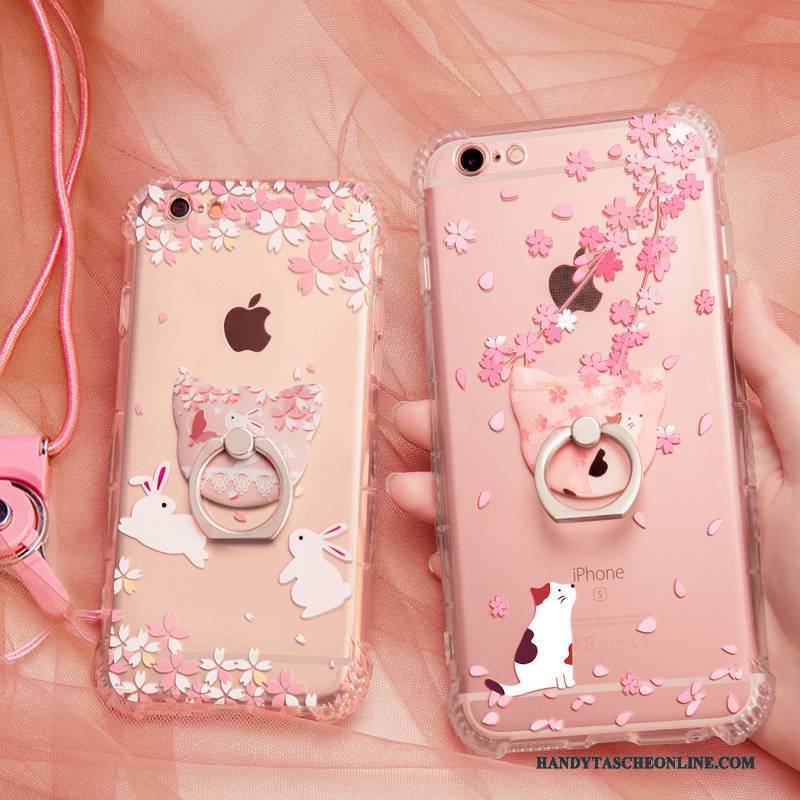 Hülle iPhone 6/6s Plus Taschen Rosa Handyhüllen, Case iPhone 6/6s Plus Silikon Anti-sturz Ballon
