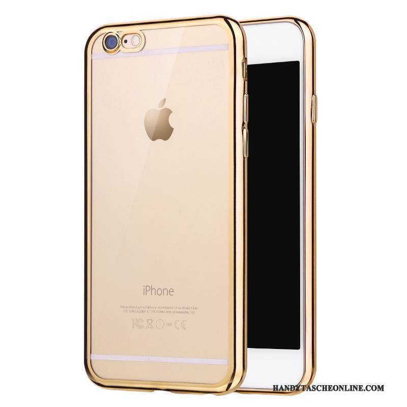 Hülle iPhone 6/6s Plus Weiche Anti-sturz Gold, Case iPhone 6/6s Plus Taschen Handyhüllen Trend