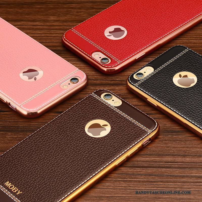 Hülle iPhone 6/6s Plus Weiche Grenze Handyhüllen, Case iPhone 6/6s Plus Farbe Gold Dünne