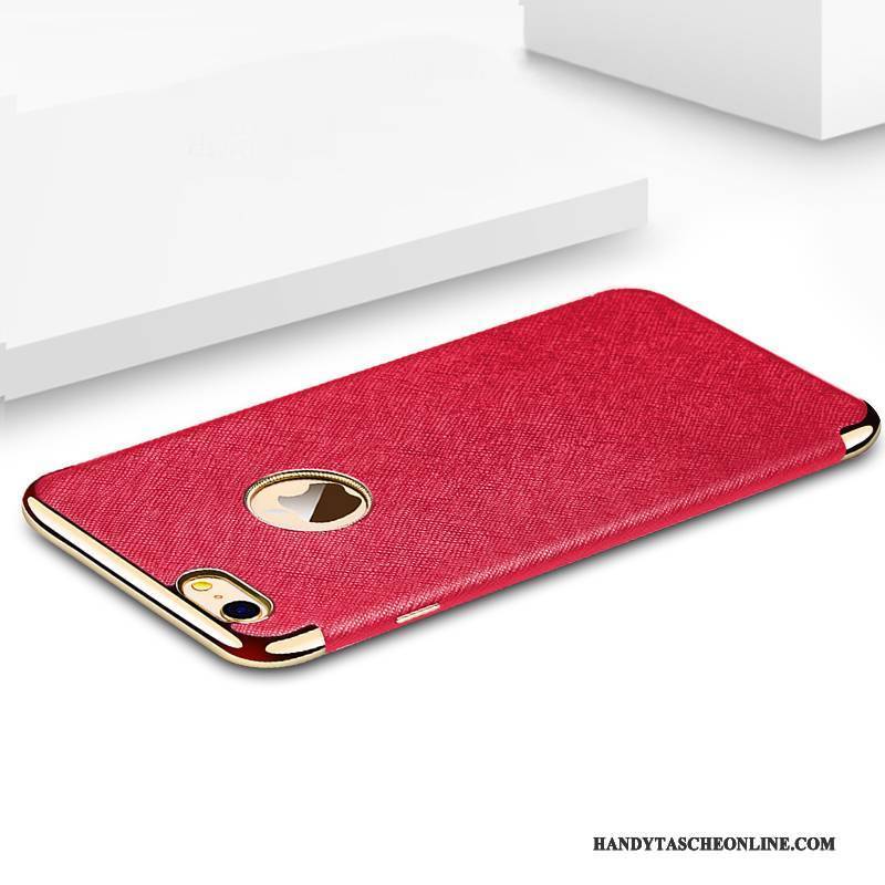 Hülle iPhone 6/6s Plus Weiche Qualität Anti-sturz, Case iPhone 6/6s Plus Taschen Handyhüllen Rot