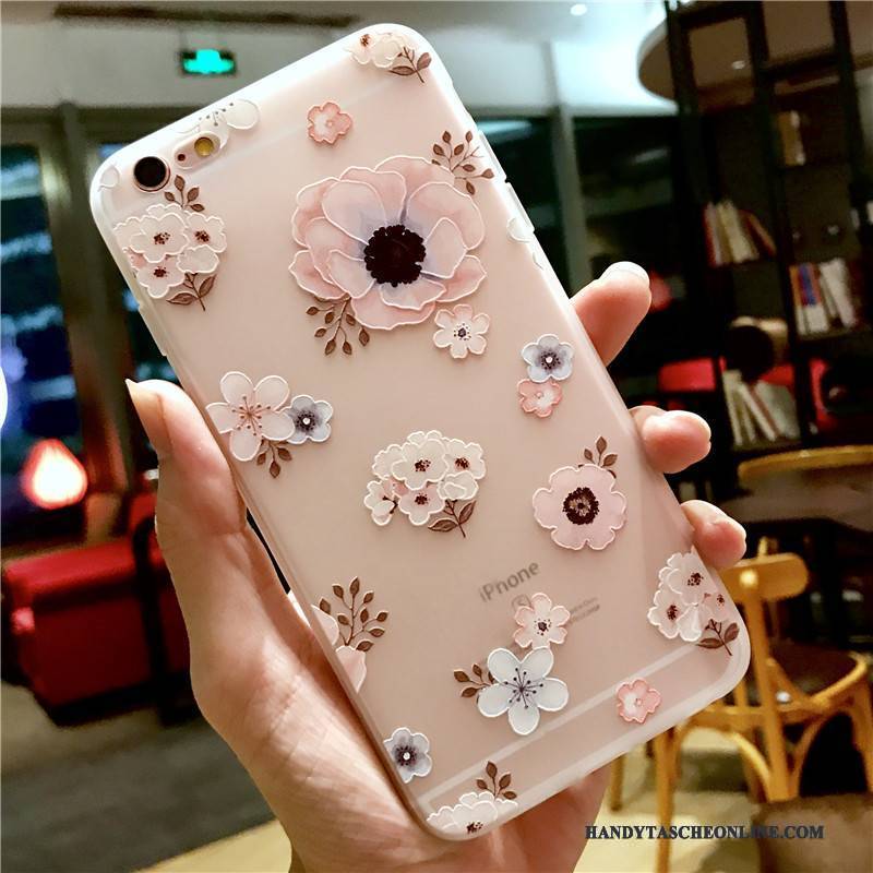 Hülle iPhone 6/6s Silikon Anti-sturz Handyhüllen, Case iPhone 6/6s Weiche Trendmarke Neu