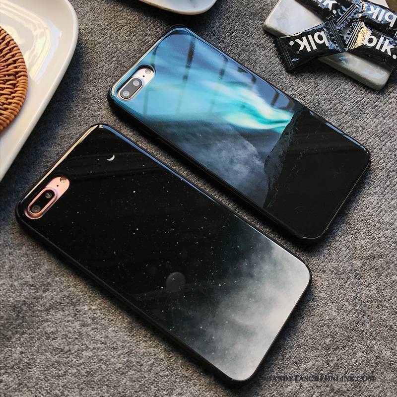 Hülle iPhone 7 Kreativ Handyhüllen Neu, Case iPhone 7 Silikon Persönlichkeit Blau