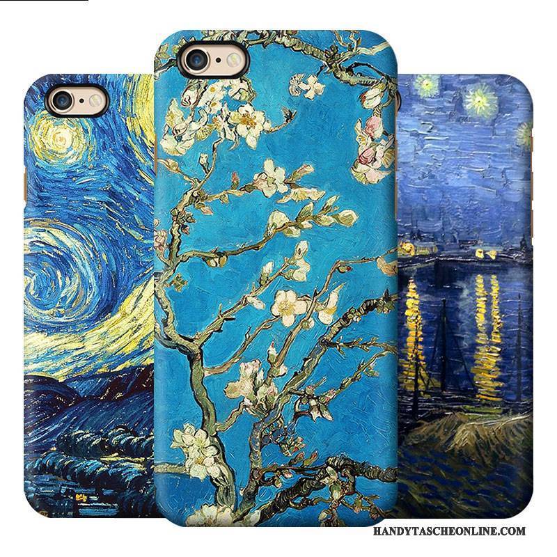 Hülle iPhone 7 Plus Kreativ Kunst Trend, Case iPhone 7 Plus Blau Handyhüllen