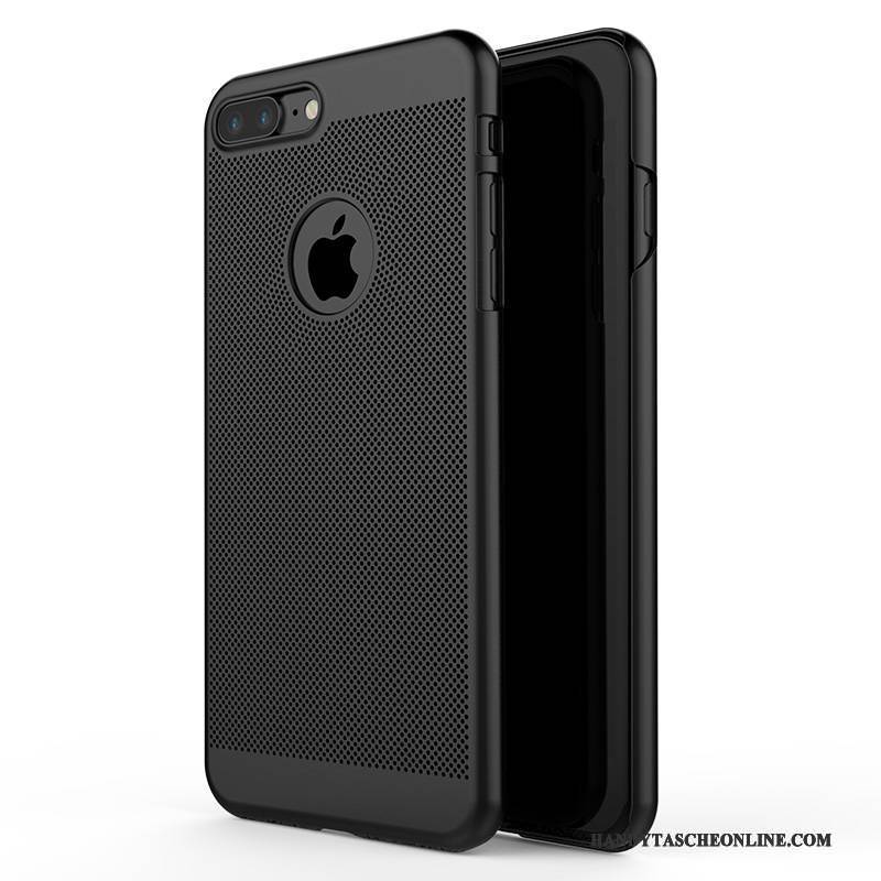 Hülle iPhone 7 Plus Silikon Neu Schwarz, Case iPhone 7 Plus Schutz Trend Handyhüllen