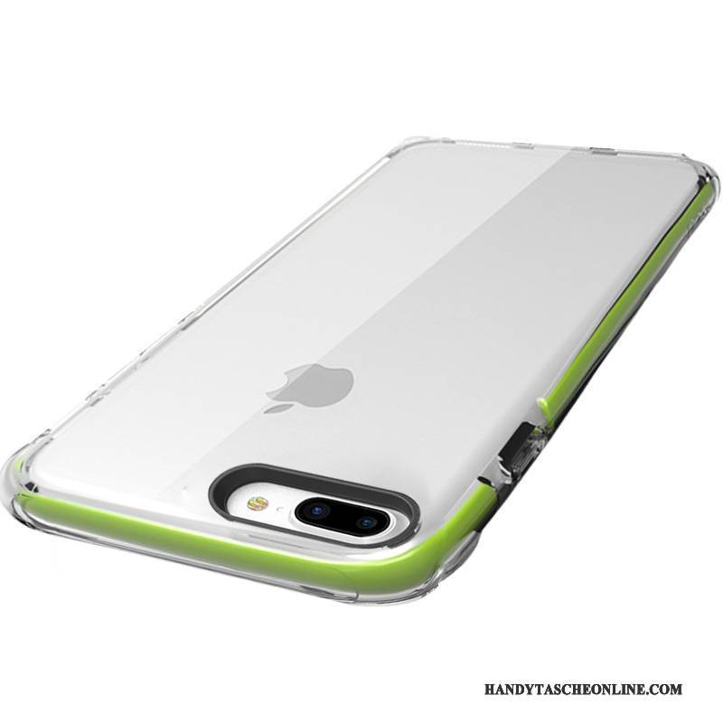 Hülle iPhone 7 Plus Taschen Grün Anti-sturz, Case iPhone 7 Plus Persönlichkeit Handyhüllen