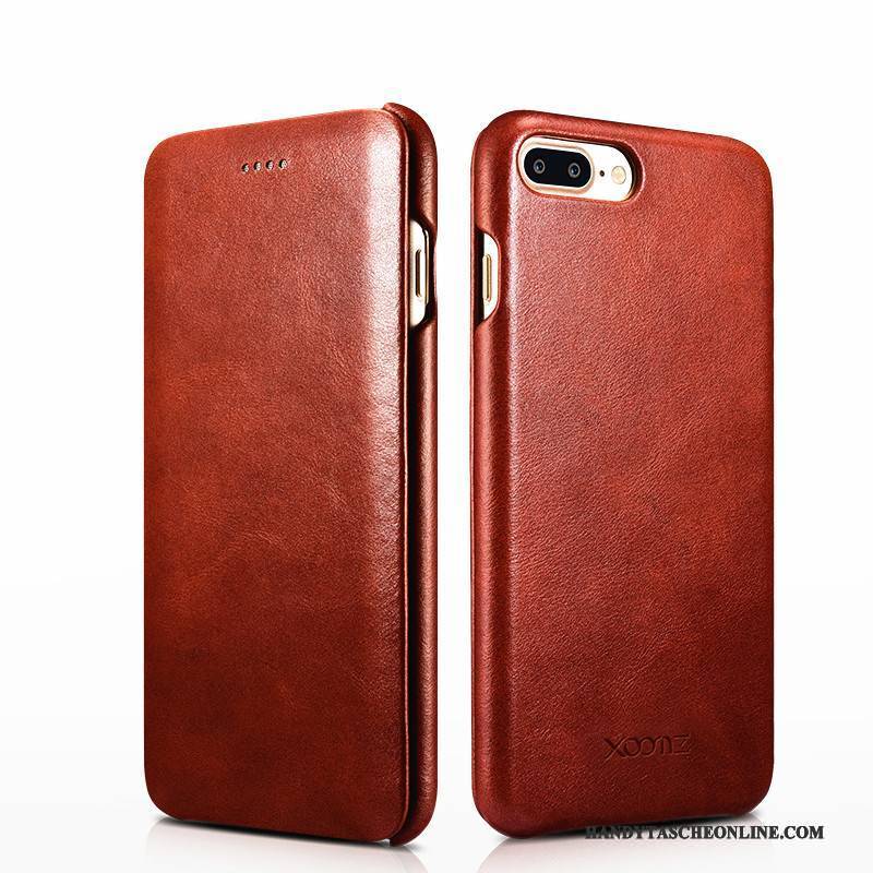 Hülle iPhone 8 Lederhülle Handyhüllen Business, Case iPhone 8 Schutz