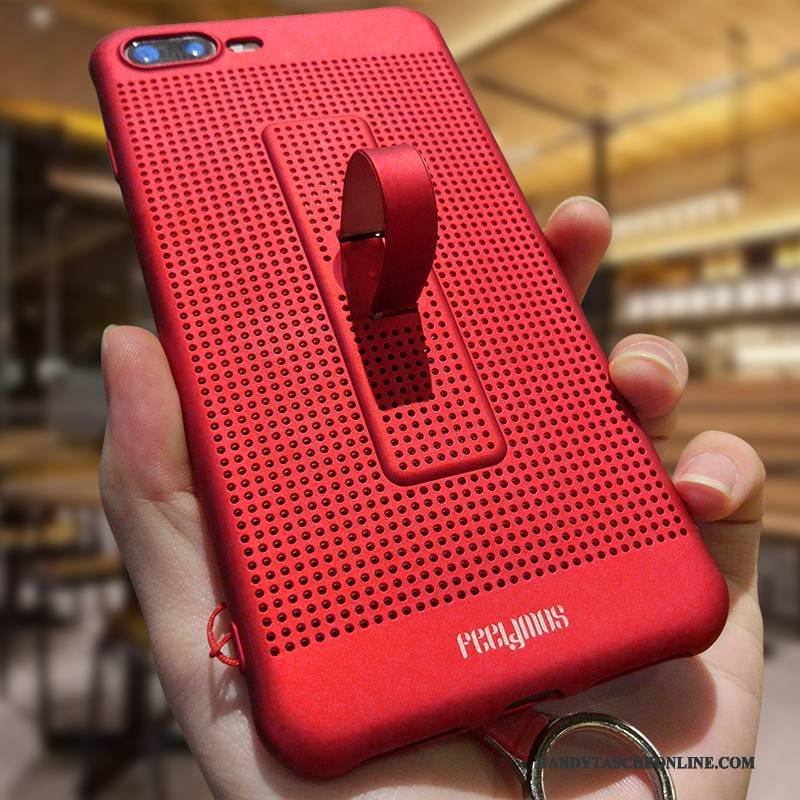 Hülle iPhone 8 Plus Kreativ Hängende Verzierungen Handyhüllen, Case iPhone 8 Plus Silikon Pu Rot