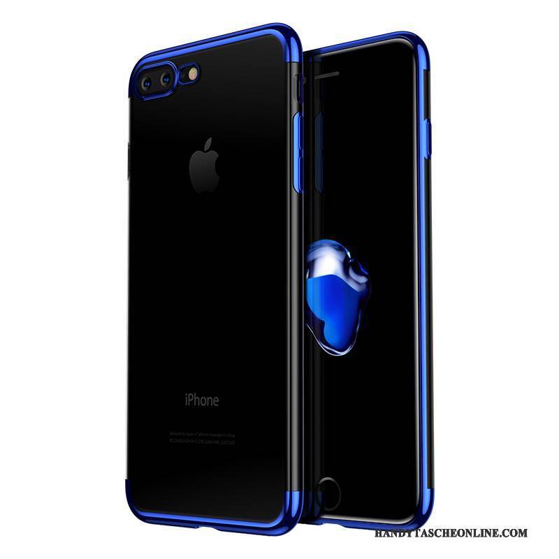 Hülle iPhone 8 Plus Weiche Transparent Schlank, Case iPhone 8 Plus Silikon Handyhüllen Pu