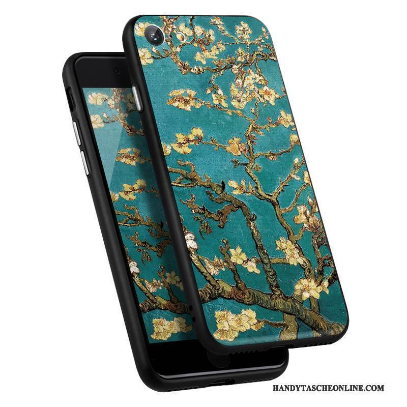 Hülle iPhone 8 Silikon Grün Handyhüllen, Case iPhone 8 Taschen Anti-sturz Persönlichkeit
