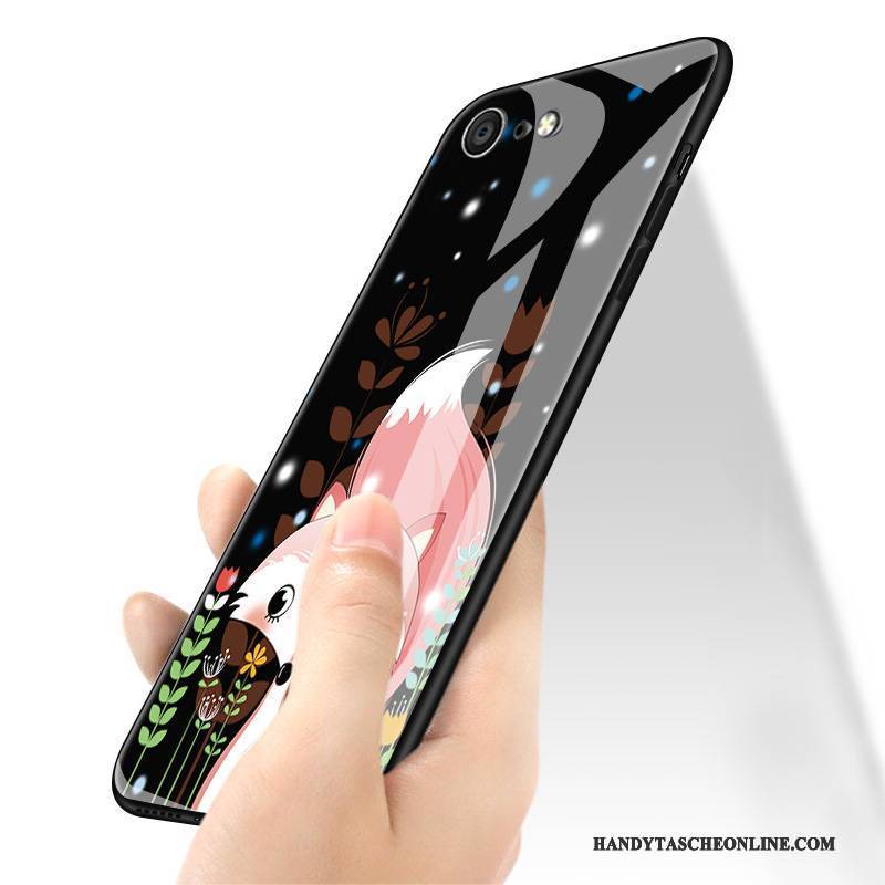 Hülle iPhone 8 Silikon Schwer Handyhüllen, Case iPhone 8 Schutz Anti-sturz Glas