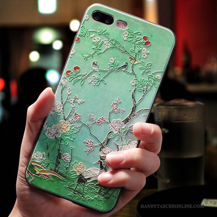 Hülle iPhone 8 Taschen Hängende Verzierungen Schlank, Case iPhone 8 Silikon Handyhüllen Anti-sturz
