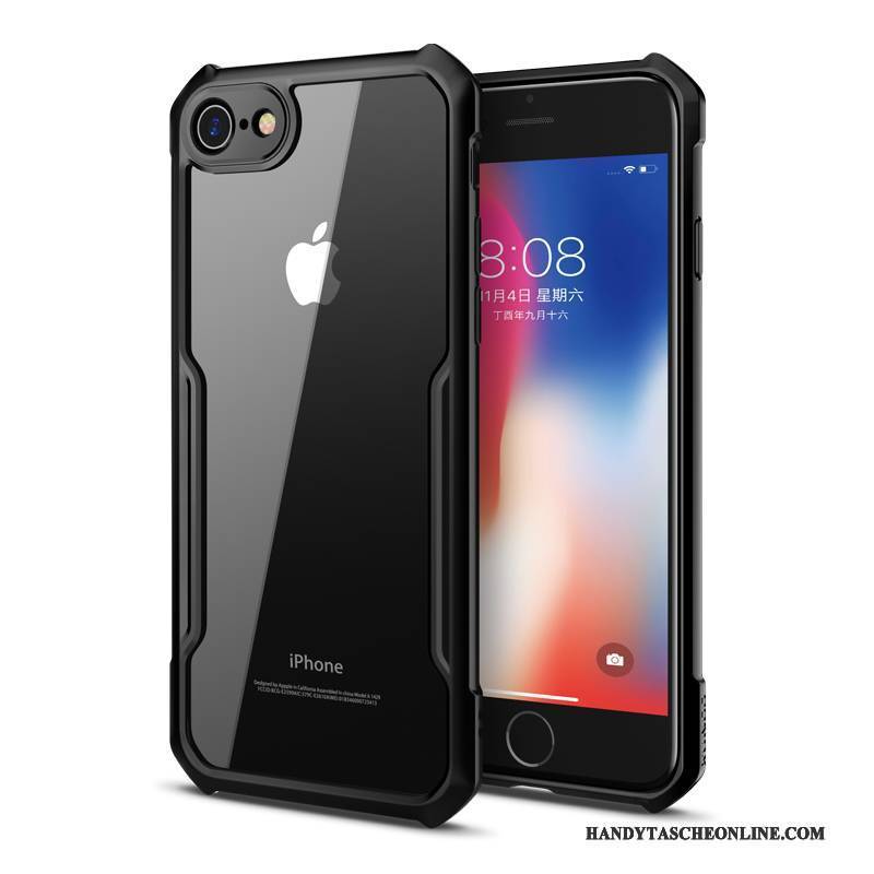 Hülle iPhone 8 Taschen Transparent Schlank, Case iPhone 8 Weiche Handyhüllen Anti-sturz