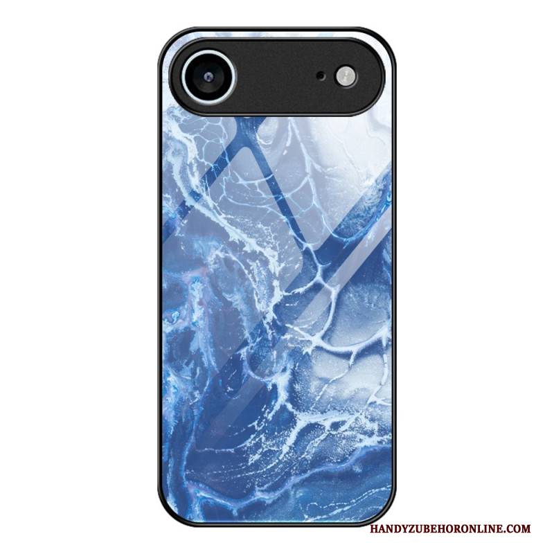 Hülle iPhone Air Gehärtetes Glas Mit Marmormuster