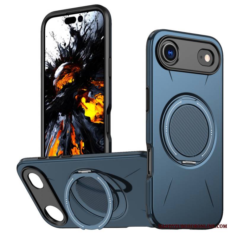 Hülle iPhone Air Handyhülle Magsafe Mit Drehbarem Halter Im Metallic-look