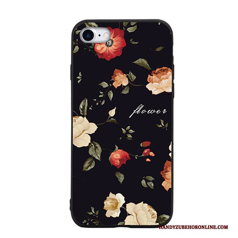 Hülle iPhone Se 2020 Mode Persönlichkeit Trend, Case iPhone Se 2020 Kreativ Handyhüllen Blumen