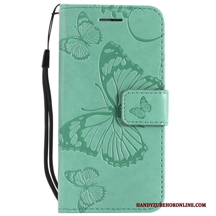 Hülle iPhone Se 2020 Schutz Handyhüllen Grün, Case iPhone Se 2020 Lederhülle