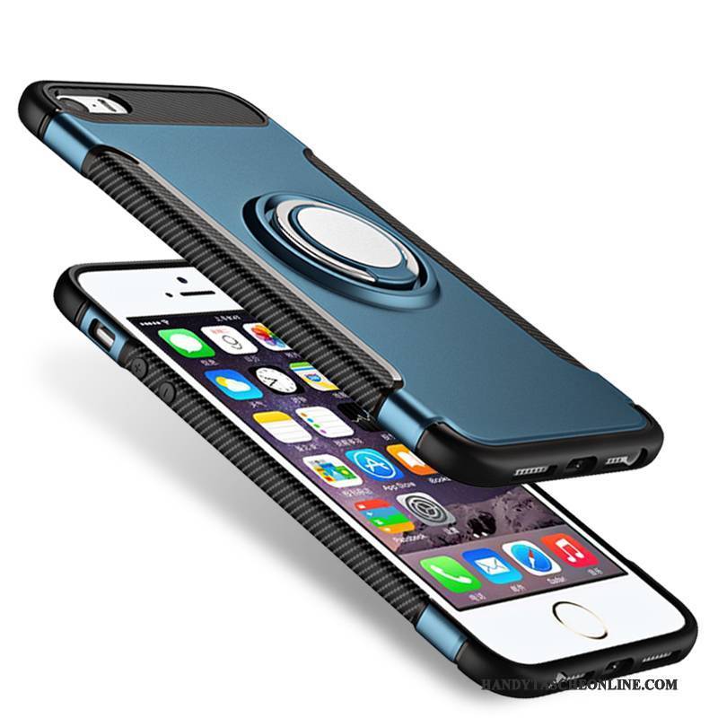 Hülle iPhone Se Taschen Trend Blau, Case iPhone Se Silikon Anti-sturz Persönlichkeit
