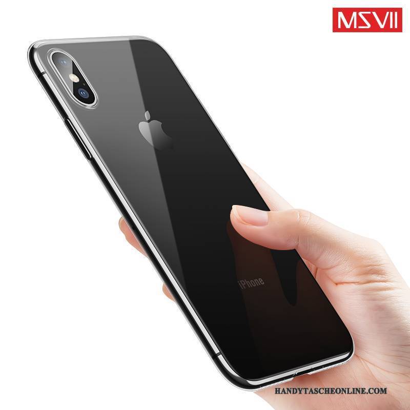 Hülle iPhone X Taschen Transparent Trend, Case iPhone X Silikon Neu Anti-sturz