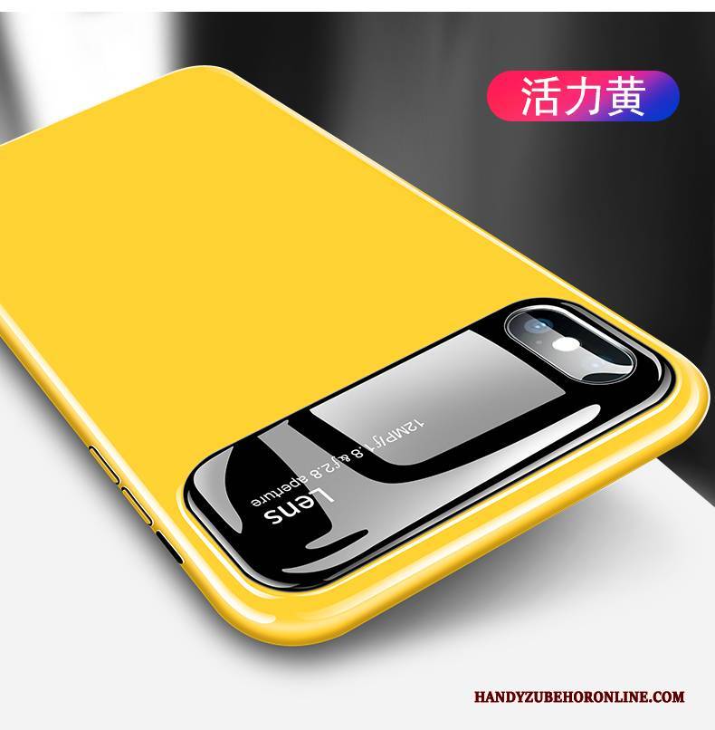 Hülle iPhone Xs Taschen Neu Spiegel, Case iPhone Xs Glas Schlank
