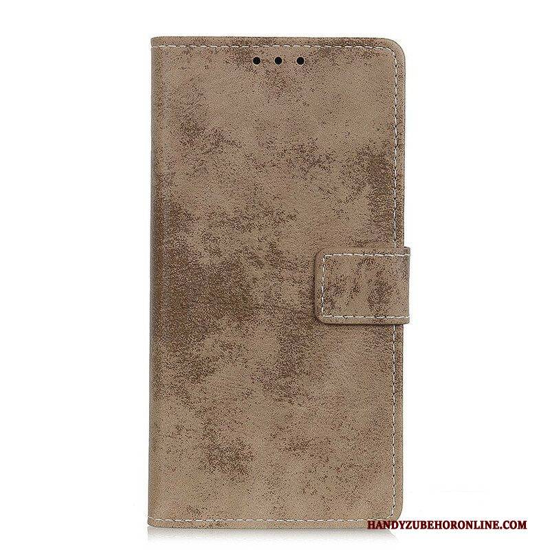 Lederhüllen Für Asus Zenfone 8 Vintage-kunstleder