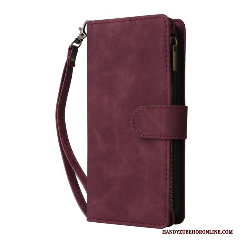 Lederhüllen Für Google Pixel 10 / 10 Pro Geldbörse Mit Reißverschlusstasche