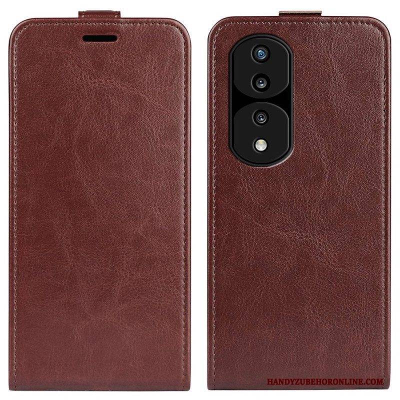 Lederhüllen Für Honor 70 Flip Case Faltbar