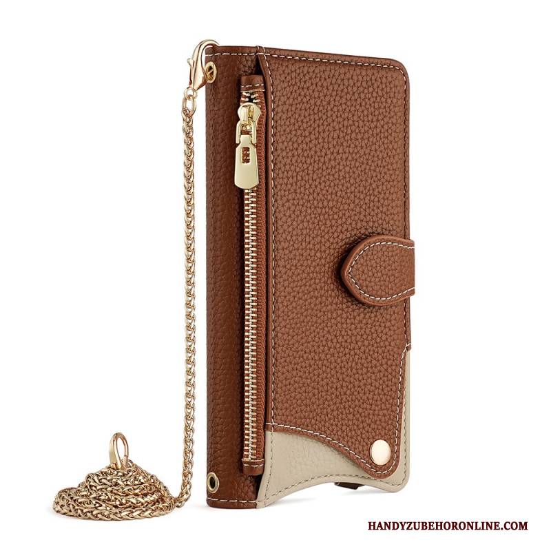 Lederhüllen Für Huawei Pura 80 Geldbörse Mit Kette