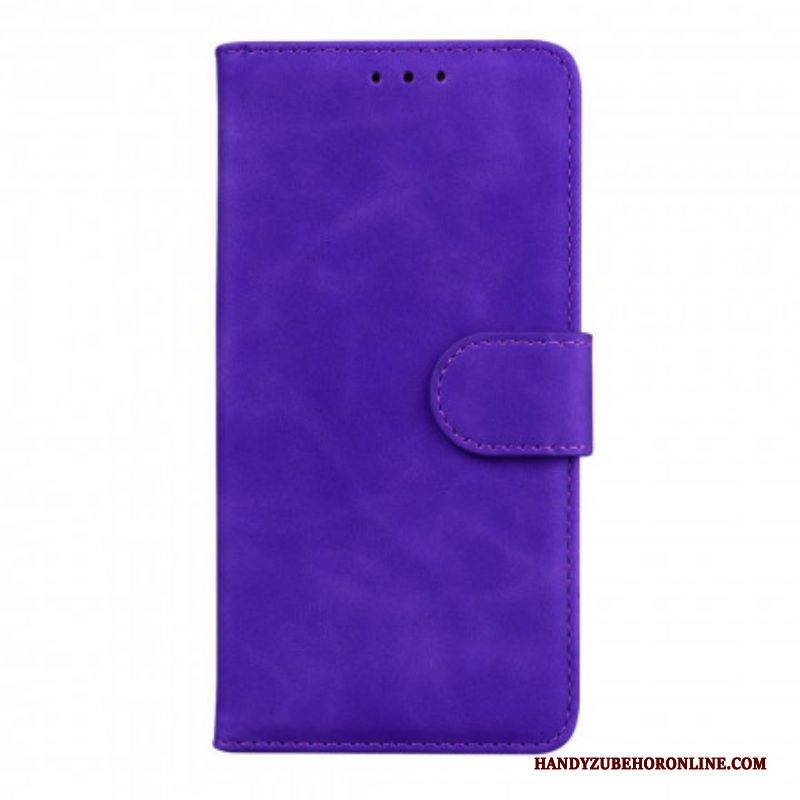 Lederhüllen Für Motorola Edge 20 Pro Vintage-couture-lederstil