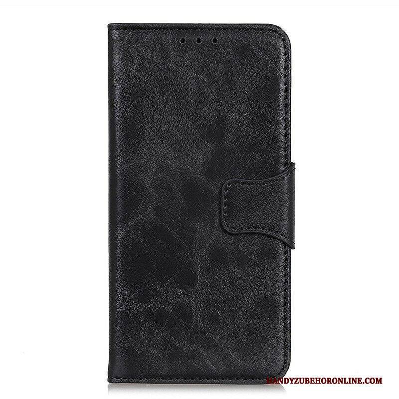 Lederhüllen Für OnePlus Nord 2 5G Flip Case Texturierte Magnetische Klappe