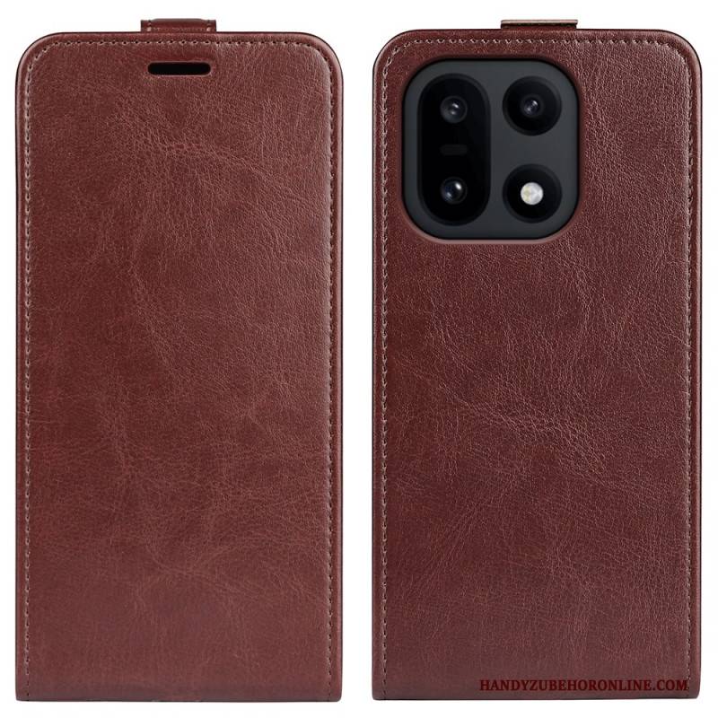 Lederhüllen Für Oneplus 15 Vertikale Klappe