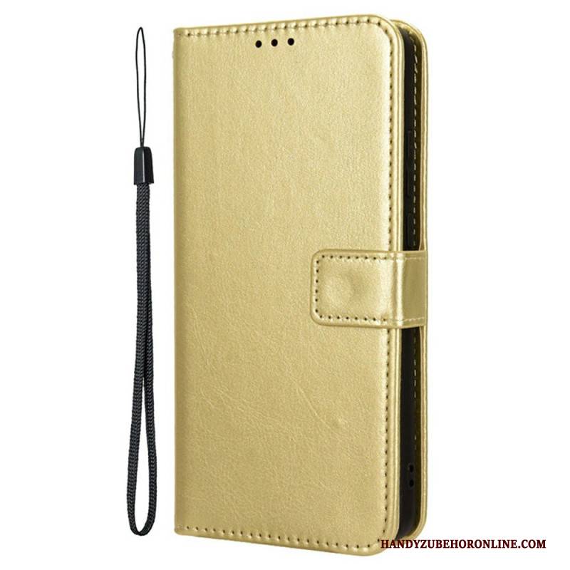 Lederhüllen Für Oppo Find X8 Glänzendes Kunstleder