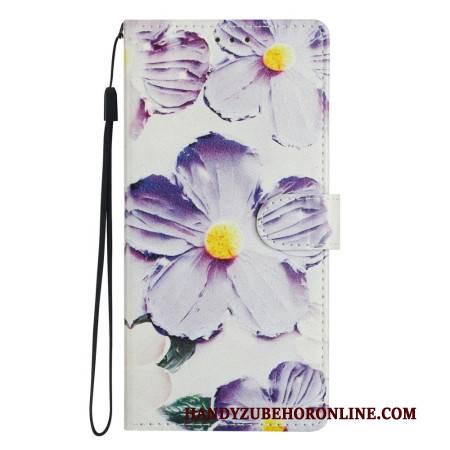 Lederhüllen Für Oppo Reno 14 5g Vintage-blumen