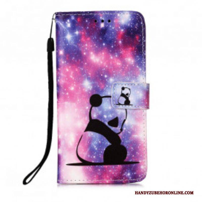 Lederhüllen Für Poco M3 Mit Kordel Lanyard Panda Musings
