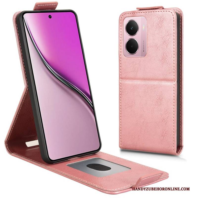 Lederhüllen Für Realme 14 5g Vertikale Klappe Design