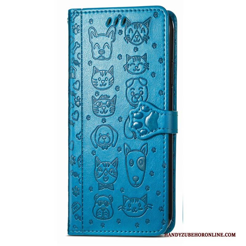Lederhüllen Für Realme C75 Animierte Tiere
