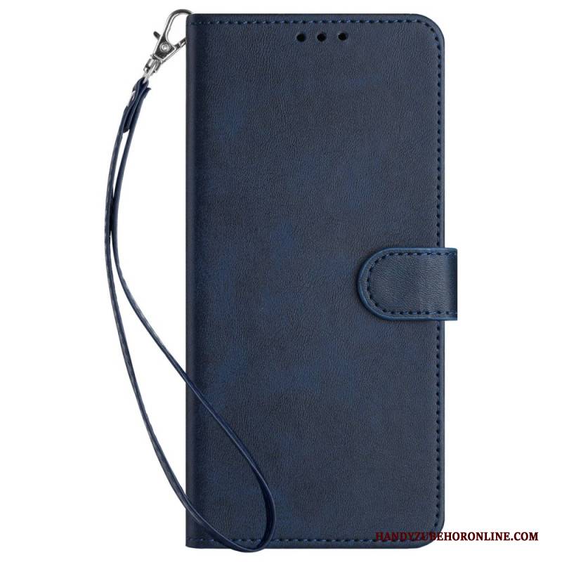 Lederhüllen Für Realme Note 60 Matte Riemenoptik