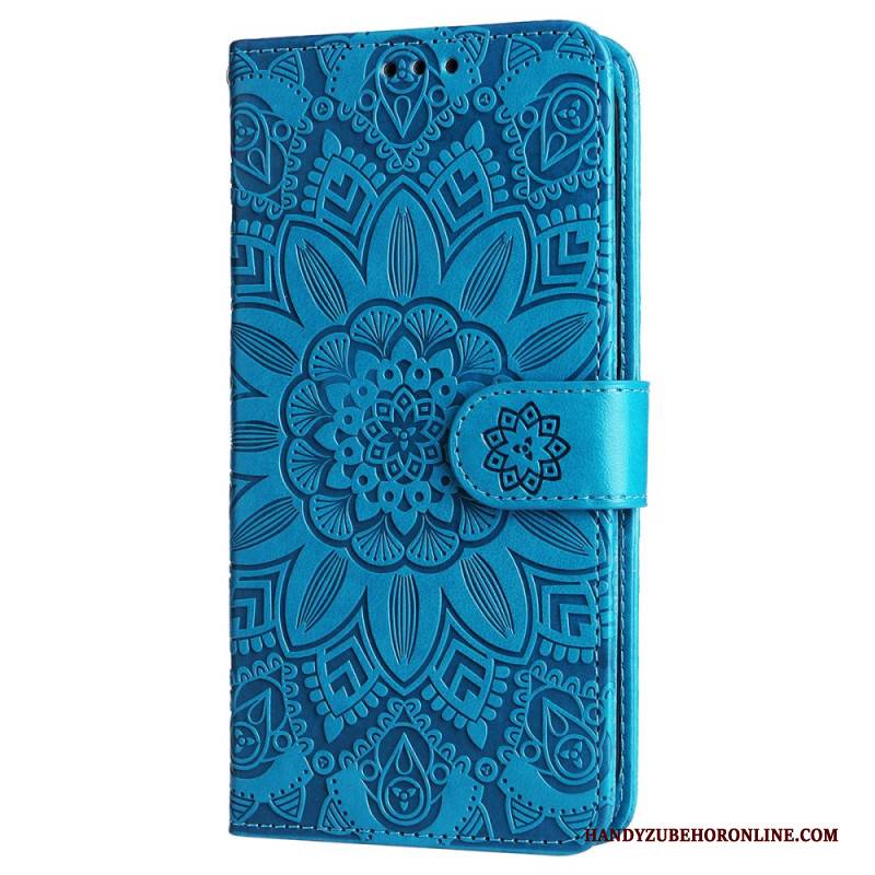 Lederhüllen Für Realme Note 60x Sonnenblumenmuster