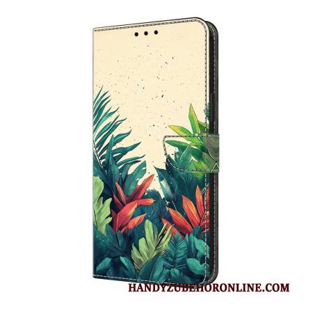 Lederhüllen Für Samsung Galaxy A17 4g / 5g Blätter