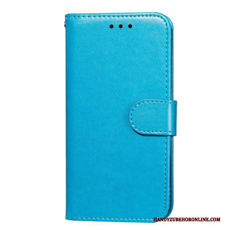 Lederhüllen Für Samsung Galaxy M52 5G Dickes Leder
