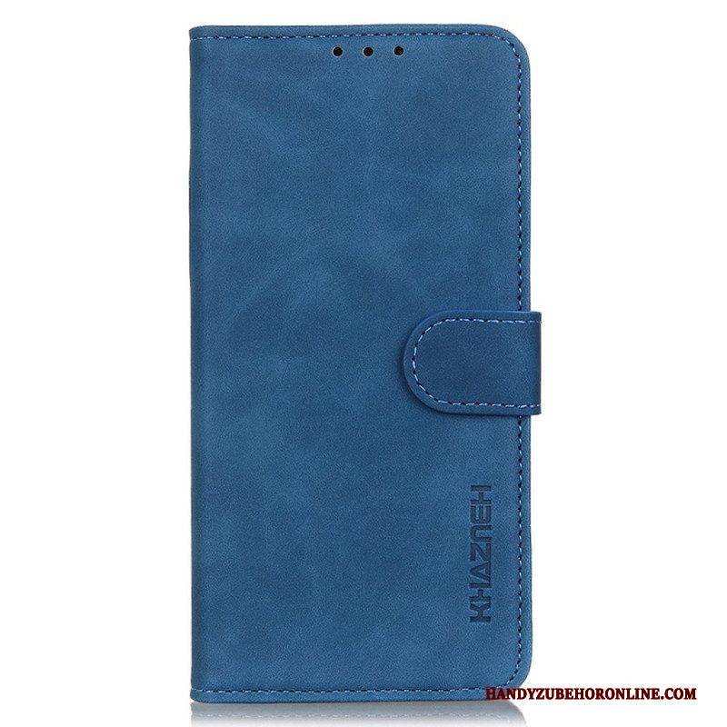Lederhüllen Für Samsung Galaxy M53 5G Khazneh Vintage-ledereffekt