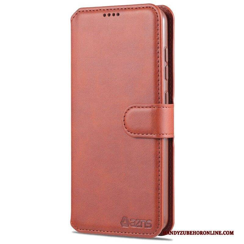 Lederhüllen Für Samsung Galaxy S21 FE Azns Retro