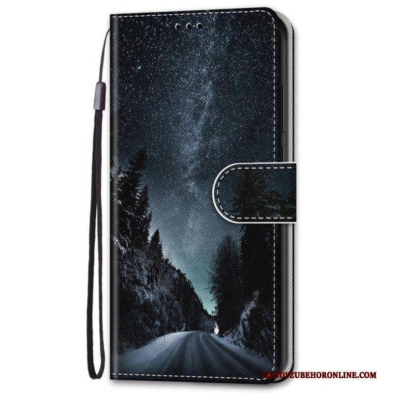 Lederhüllen Für Samsung Galaxy S22 Plus 5G Geheimnisvolle Natur